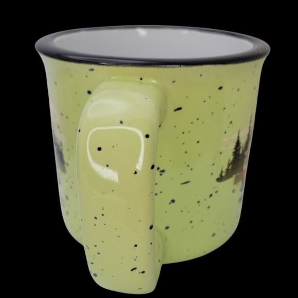 Camp Casual Coffee Mug Wanderlust Green Gift Retro RV Glamping Van Life Camping - Picture 6 of 8